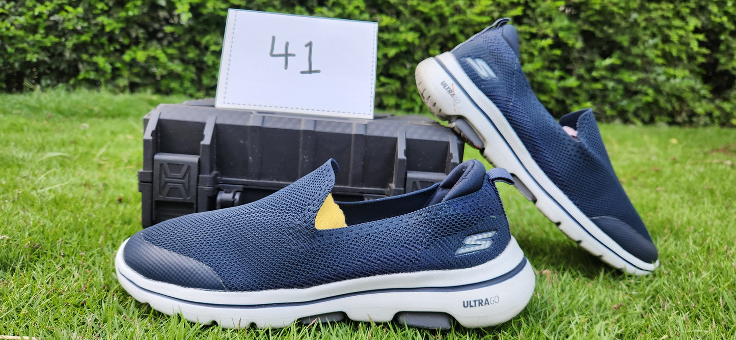 Skechers GO WALK Evolution Ultra 'Blue' Slip-On Walking Shoes – EU 41