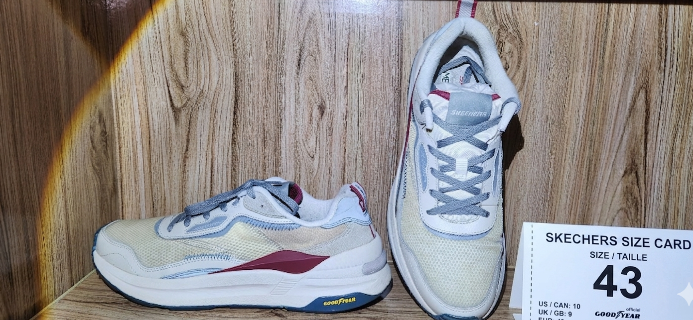 Skecherz Global Jogger "Goodyear Sole" Sneakers - Size 44