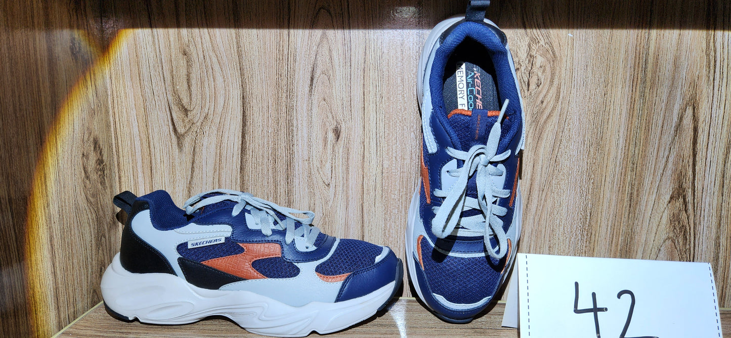 Skechers Air-Cooled Memory Foam Chunky Colorblock Sneakers